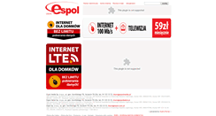 Desktop Screenshot of espol.com.pl