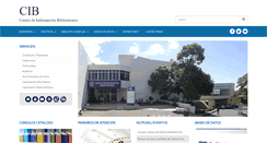 Desktop Screenshot of cib.espol.edu.ec