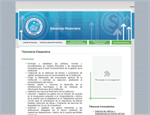 Tablet Screenshot of finanzas.espol.edu.ec